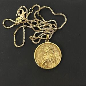 Awe Inspired Gold Aphrodite Necklace